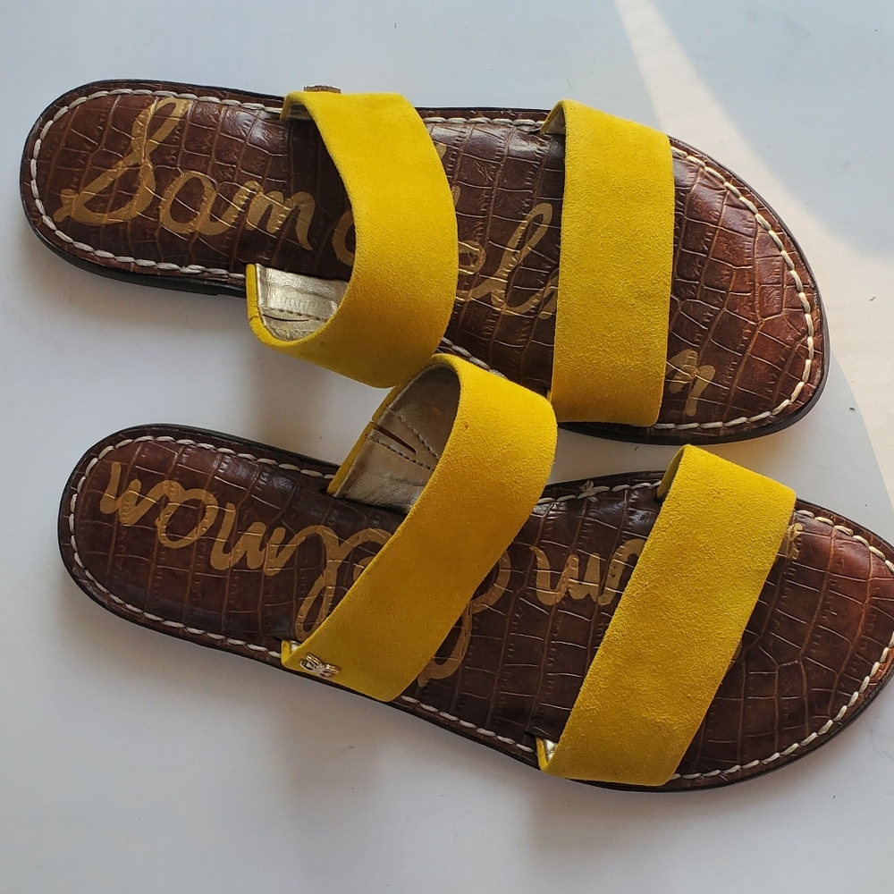 Sam Edelman Yellow Sandals